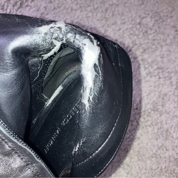 Rebecca Minkoff Crystal & Leather Ankle Boots - Picture 5 of 9